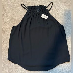 RW&CO Elegant Black Spaghetti Strap Cami NWT Sz L